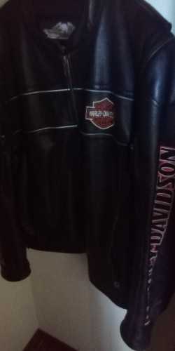 Men' XL leather HD jacket
