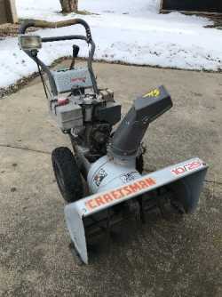 Craftsman snowblower