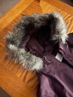 Purple winter jacket