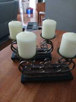 Decorative candle holders